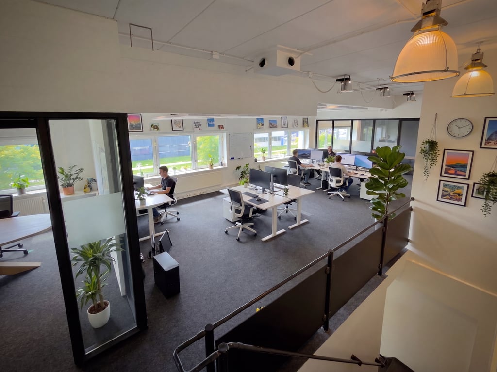 Open-plan office