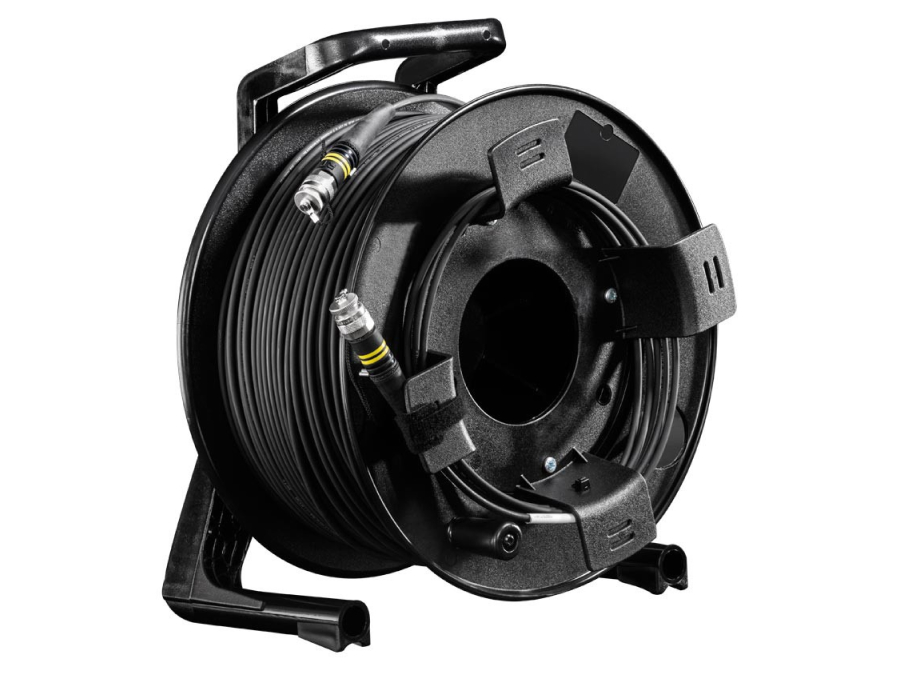 Fieldcast 2Core Single Mode fiber reel 100m (double yellow ring)