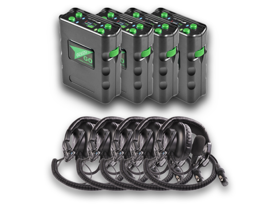 4x Green-GO Intercom Systeem