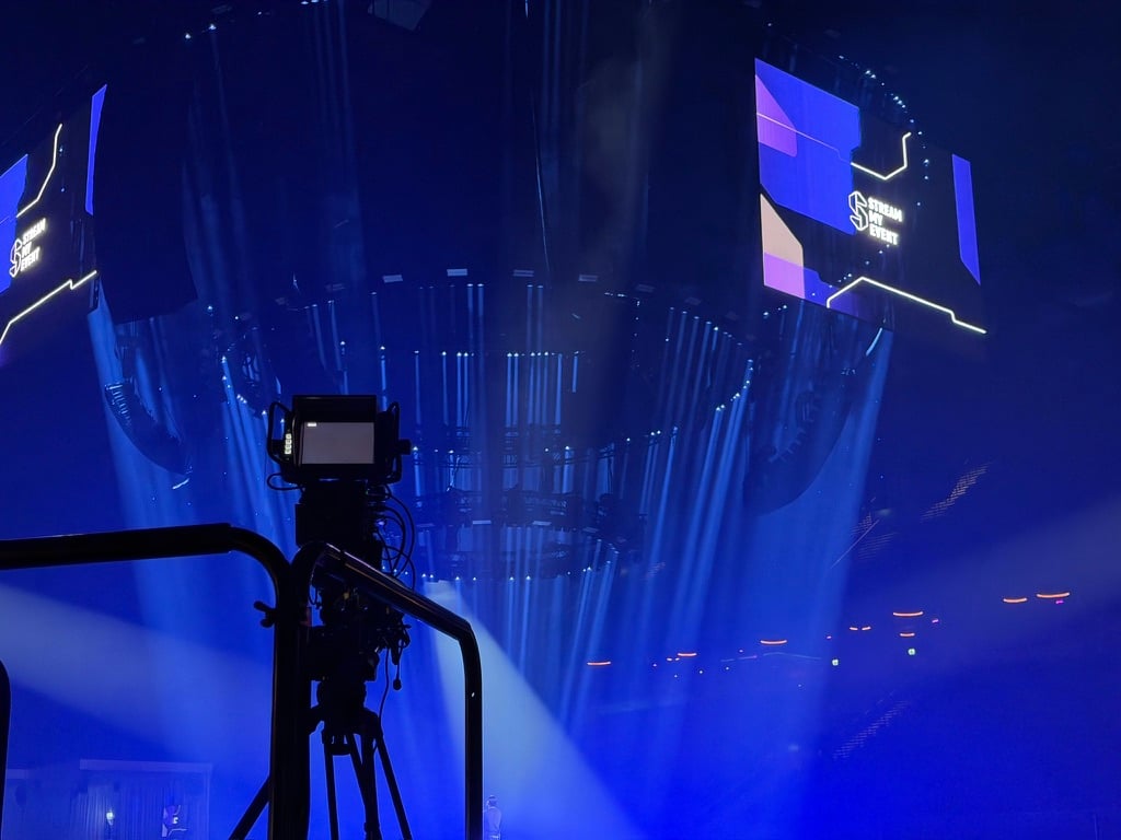 Stream My Event production in the control room