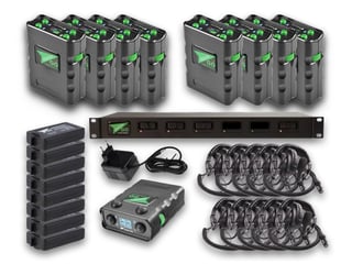 4x Green-GO Intercom Systeem + 4x Wireless